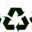 Ein Recycling-Symbol